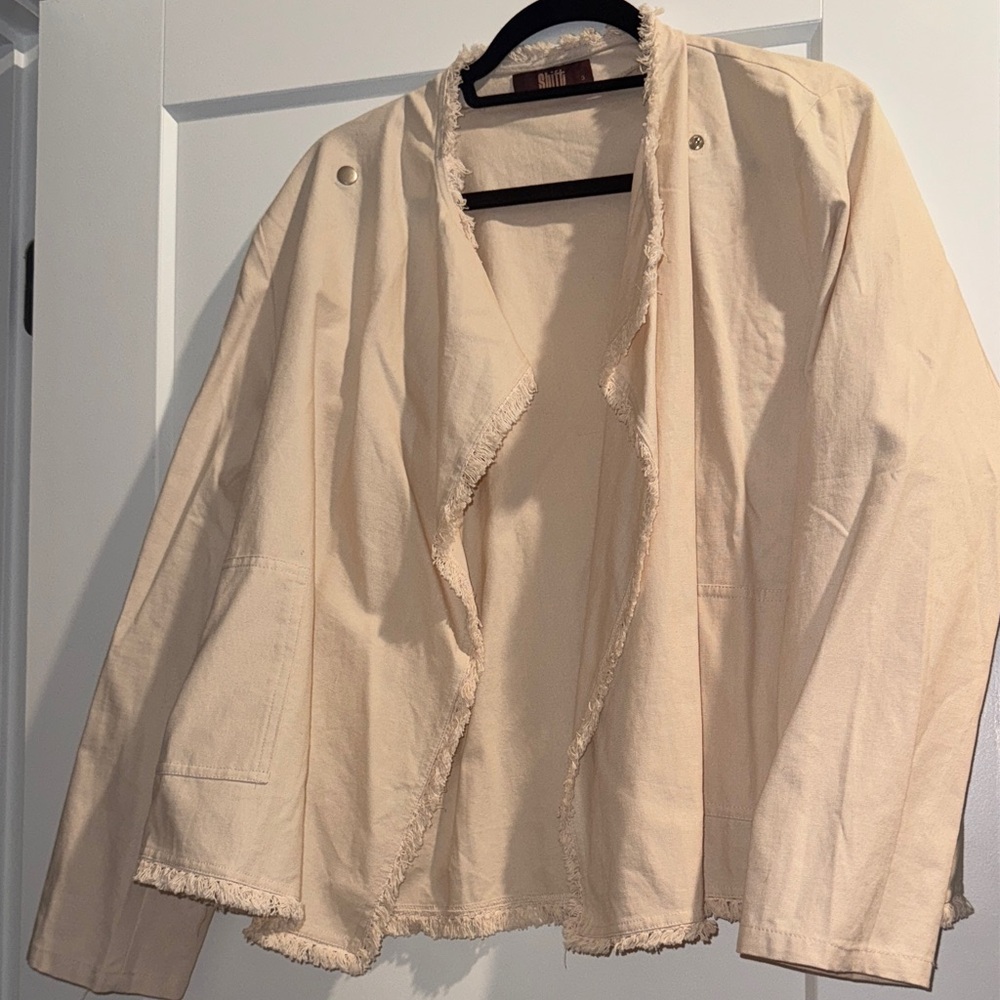 Shi by JOURNEYS Cream Utility Jacket
